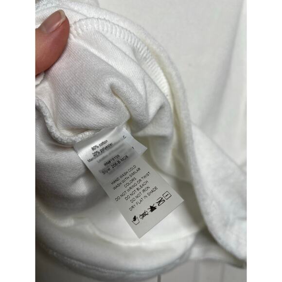 NEW CabanaLife Toddler Girl White Terry Cloth Swim Cover Up Size 2T UPF 50+ - Picture 7 of 8